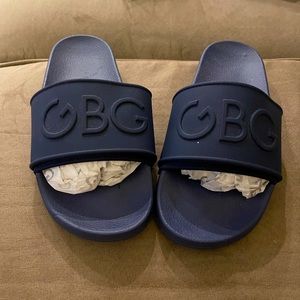 Navy blue G by Guess Slides / Size 8